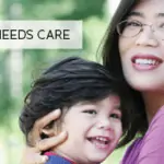 Special Needs Care - Photo of mother holding son smiling